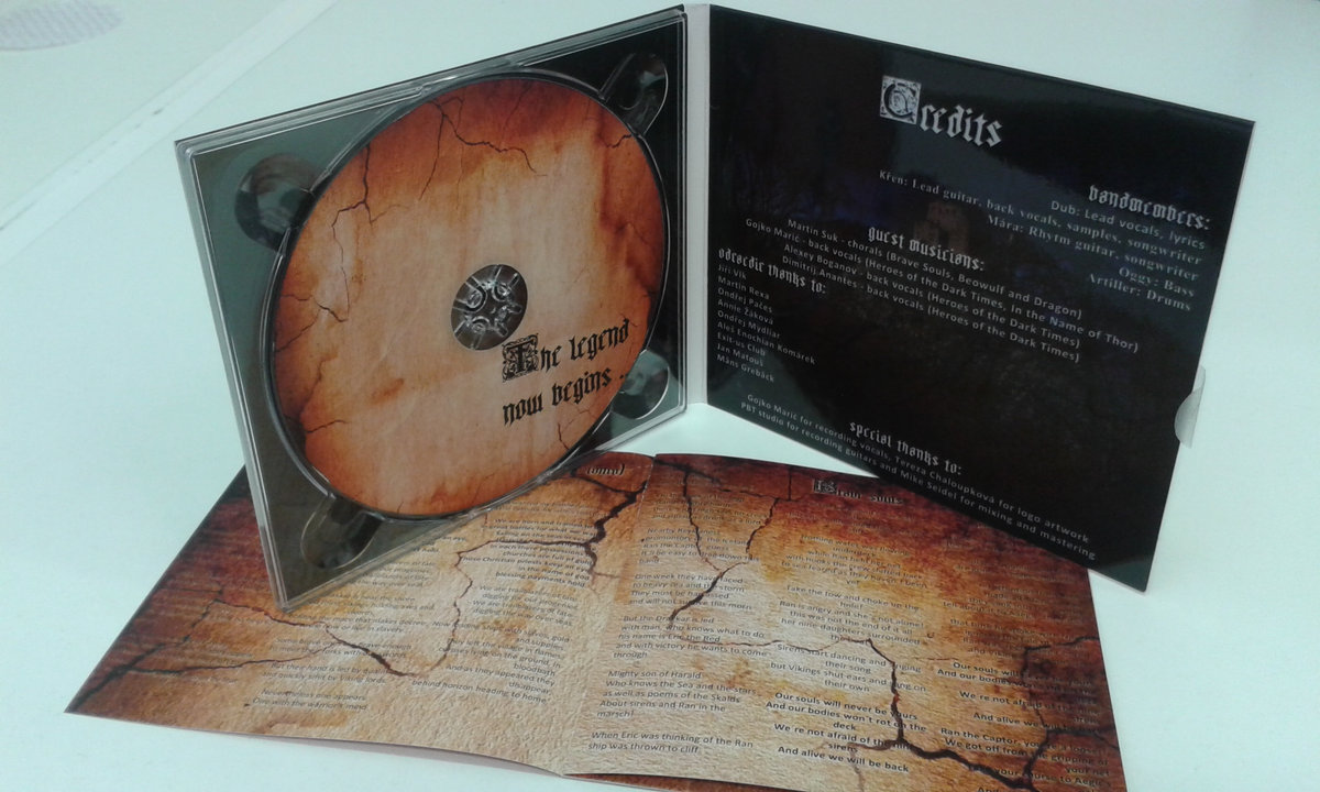 Fyzické CD ODRAEDIR - Legends of the Dark Times